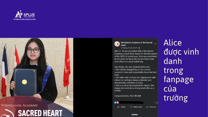 Lý do được vinh danh